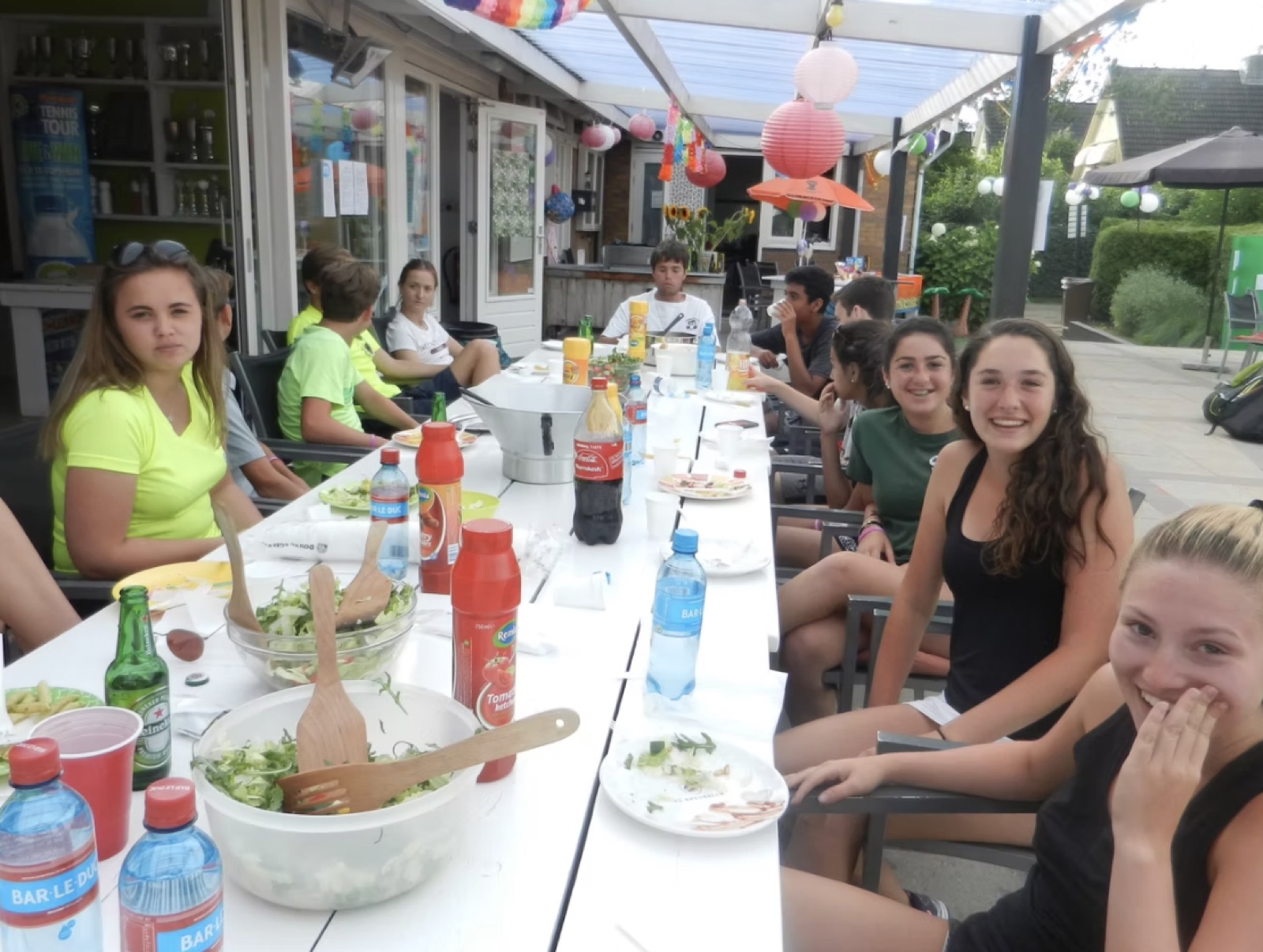 Tennis: Europe players on a past summer team