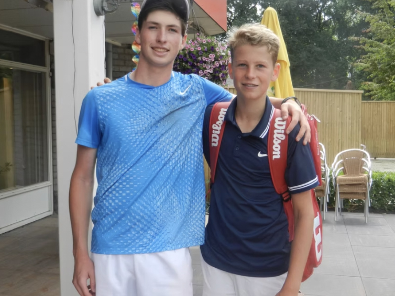 Tennis: Europe players on a past summer team